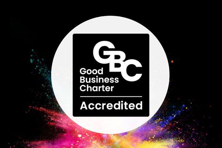responsible business practices via the Good Business Charter Accreditation